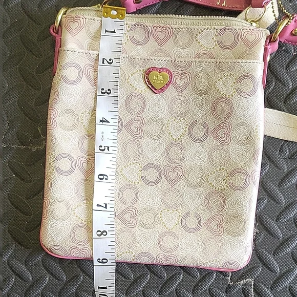 Coach Tan and Pink Crossbody Bag - Picture 6 of 8